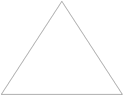 Isosceles Triangle:                       