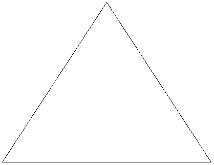 Isosceles Triangle:                       
